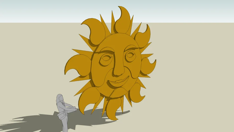 The Sun King Emblem