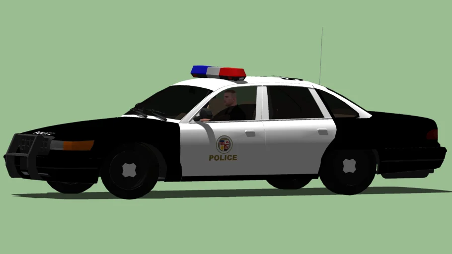 Vapid Stanier Police Cruiser  'with front pushbar' (from GTA V)