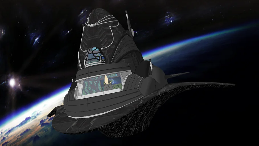 Coneheads - Beldar's Scout Ship