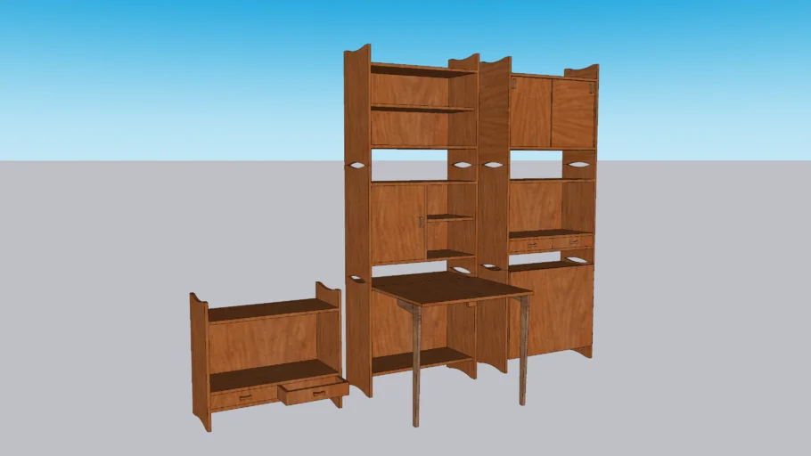Romanian furniture 1980's