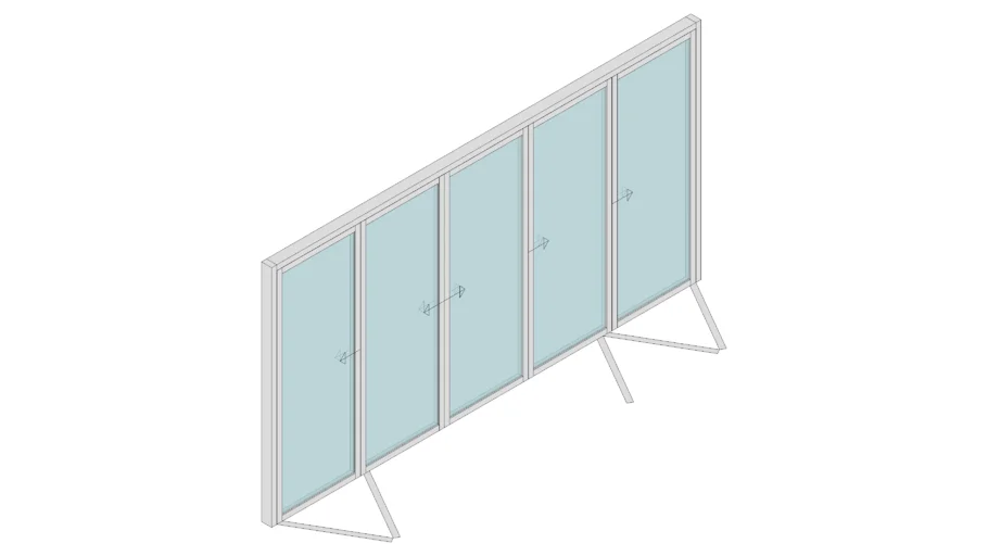 Bi-Fold Door & Window (2-X)