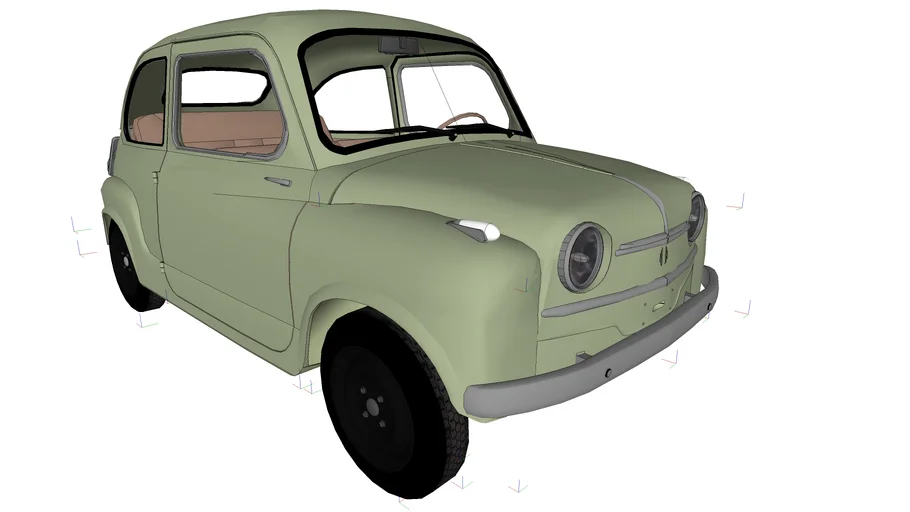 Fiat 600 Prototipo 1952