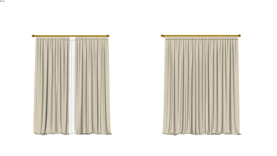 Cortinas com Varão