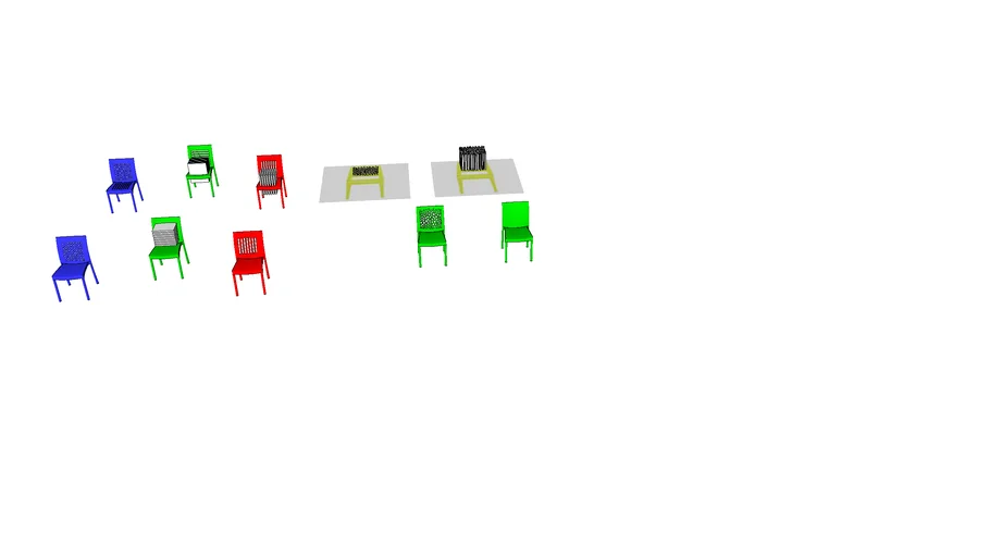 plastic chair