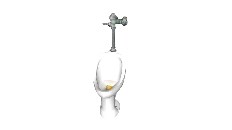 Crane "Vorto" Pedestal Urinal