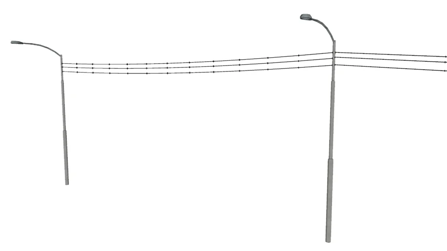 Poste de iluminação