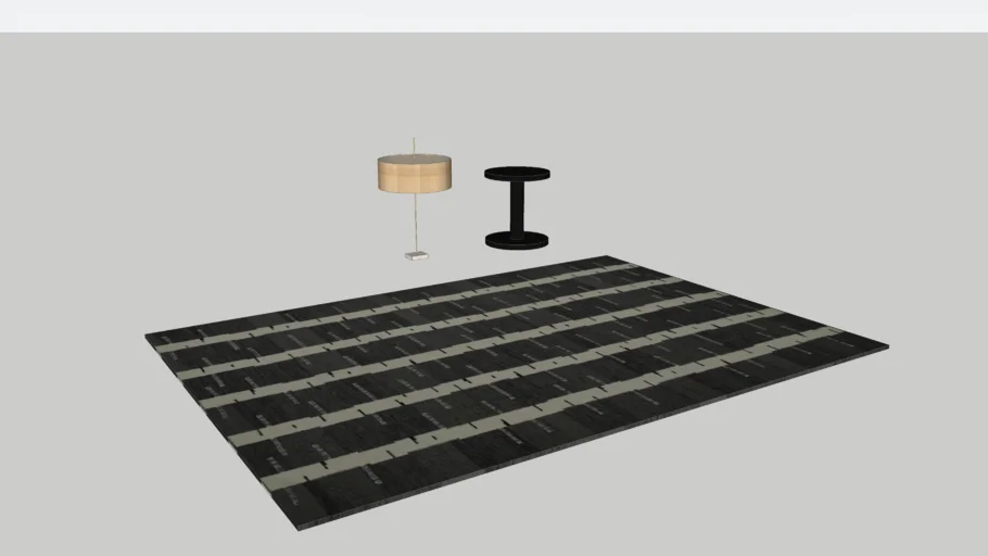 STOCKHOLM 2025 carpet lamp side table