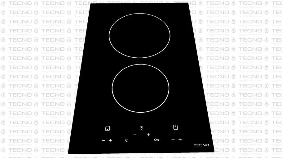 Cooktop Domino vitrocerâmica THV33-DZO - TECNO