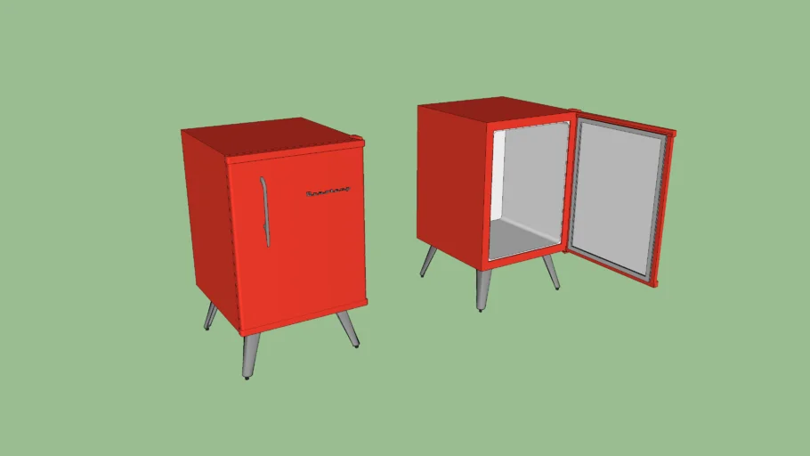 Frigobar Brastemp Retô 76L |vray|