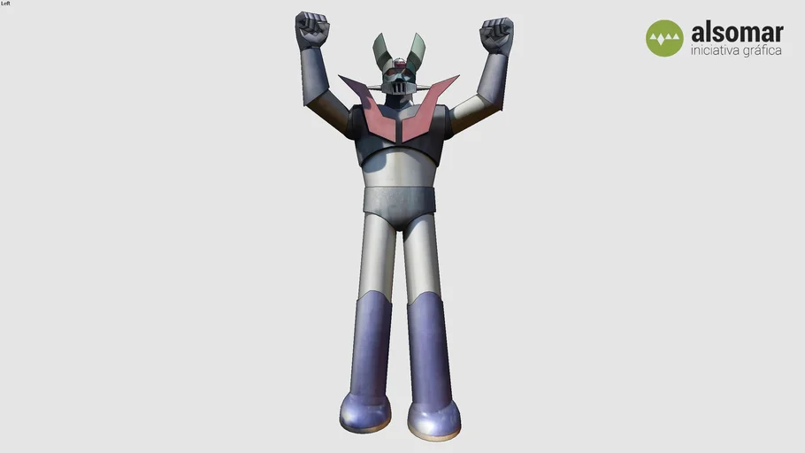 Mazinger Z statue