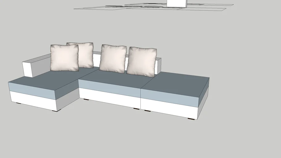 L SHAPED SOFA