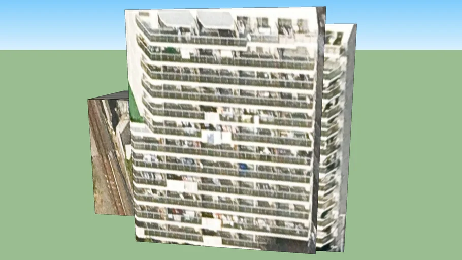 Building in Urawa Ward, Saitama City, Saitama Prefecture, Japan