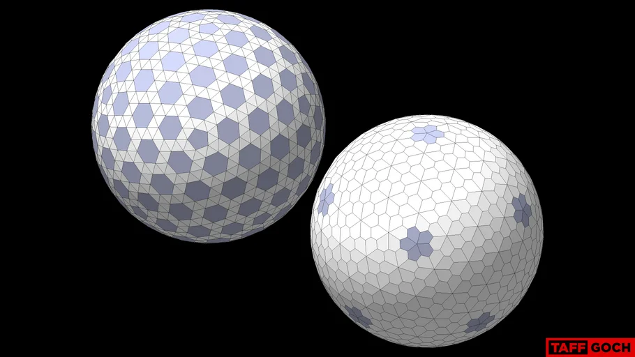 Floret Geodesic Tessellation {4,0} | 3D Warehouse