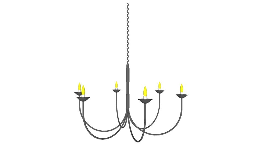 Chandelier 2 - Detailed