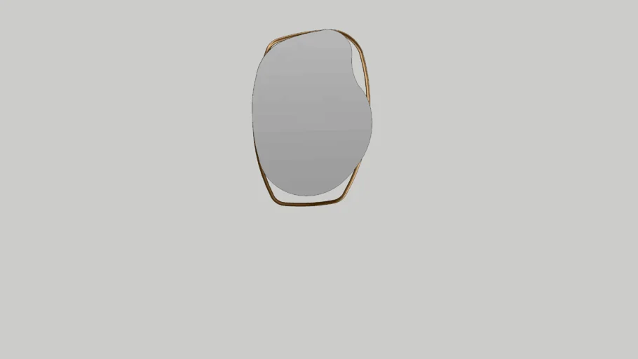 West Elm Espejo Asymmetrical Mixed