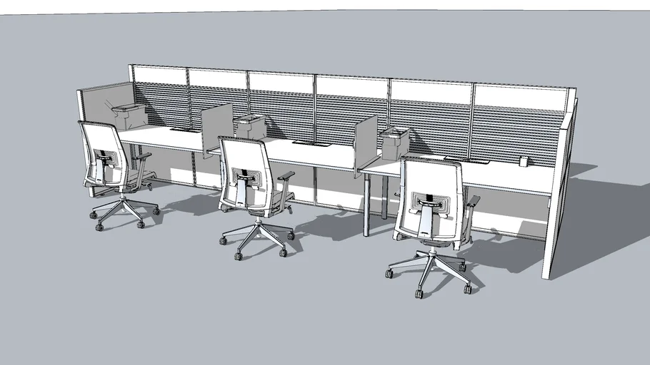 WS_Bench_Infinity_005 | 3D Warehouse