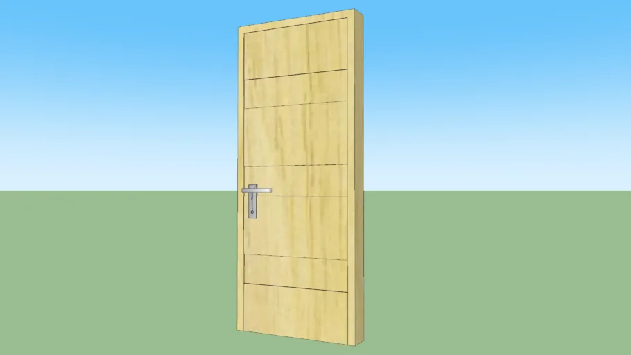 door single wood