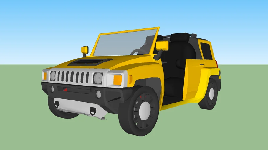 Hummer Golf Cart