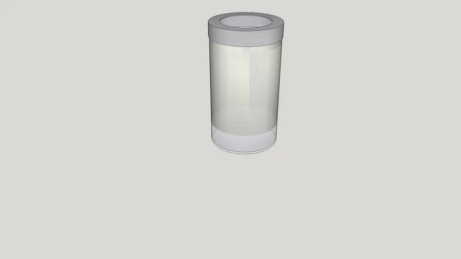 Ikea DROPPAR Dóza s víkem (10x18)
