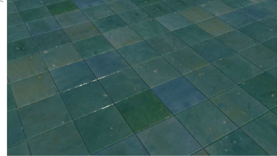 handmade tiles green moroccan