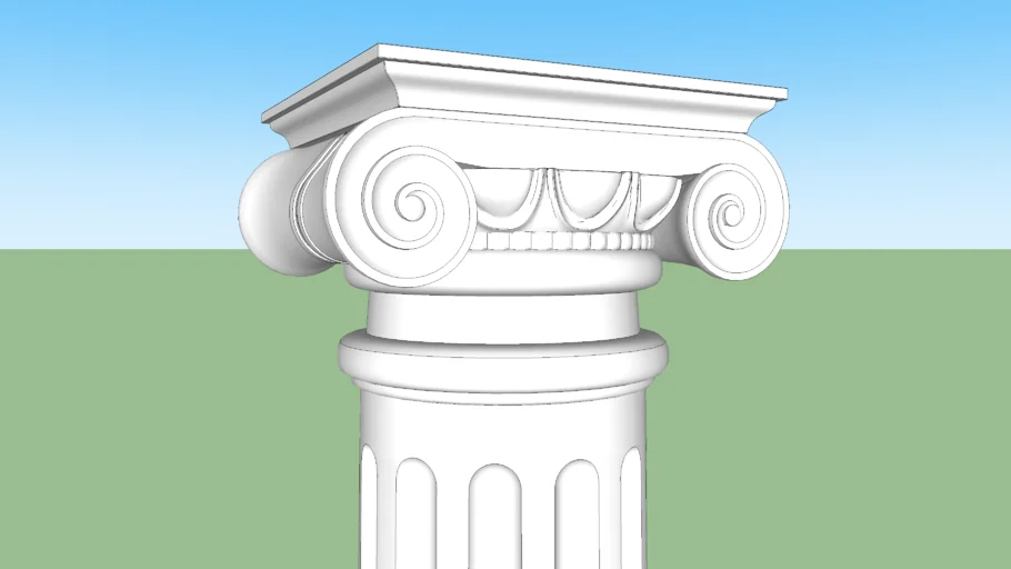 COLUMNA JONICA REDONDA
