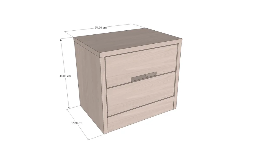 Mesa de cabeceira Kappesverg