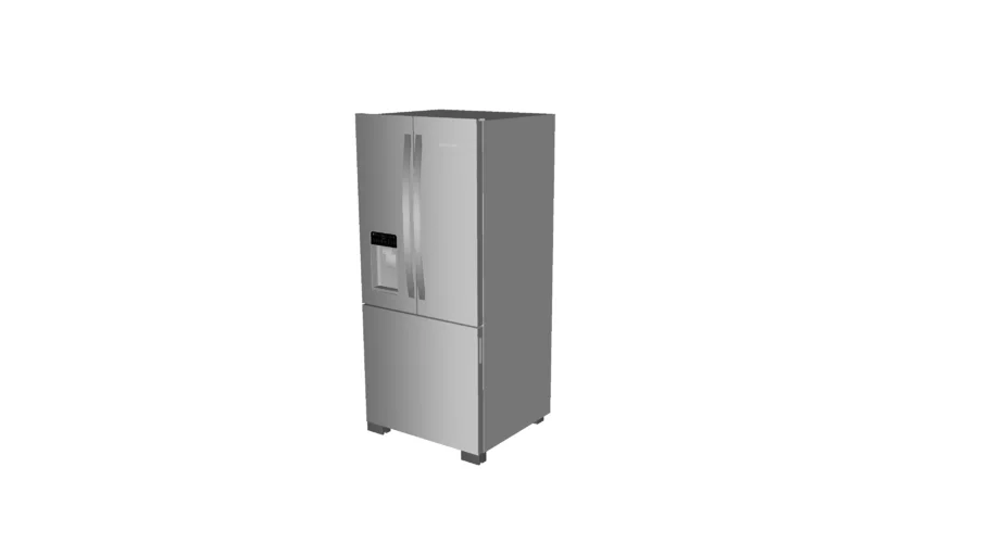 Brastemp - Geladeira Frost Free French Door Água e Gelo na Porta 515 litros Inox BRH85AK