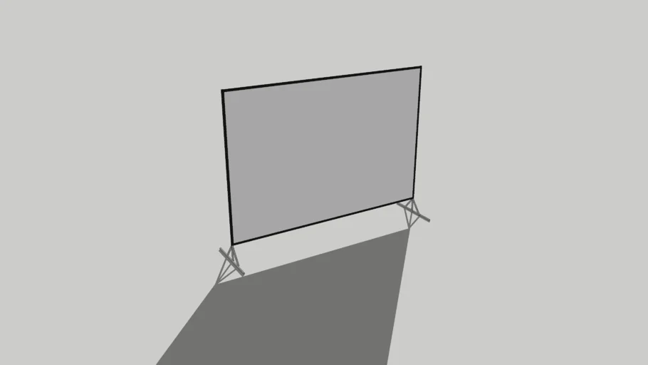 4x3m Projector Screen