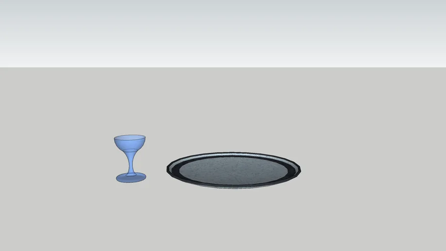 Glass and Plate