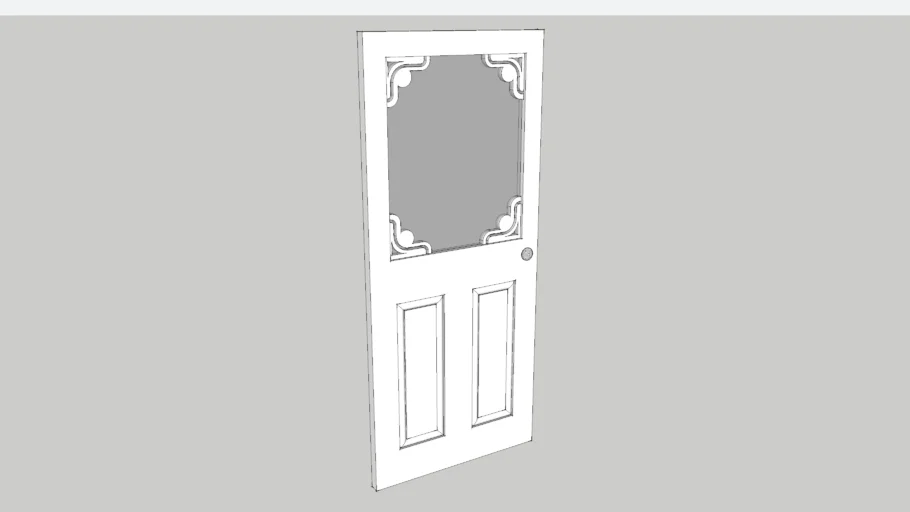 Victorian screen Door