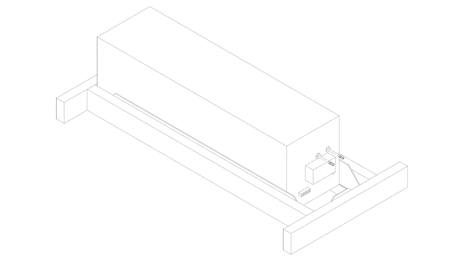 WINE GUARDIAN CS025 CEILING MOUNTED WINE CELLAR COOLING UNIT