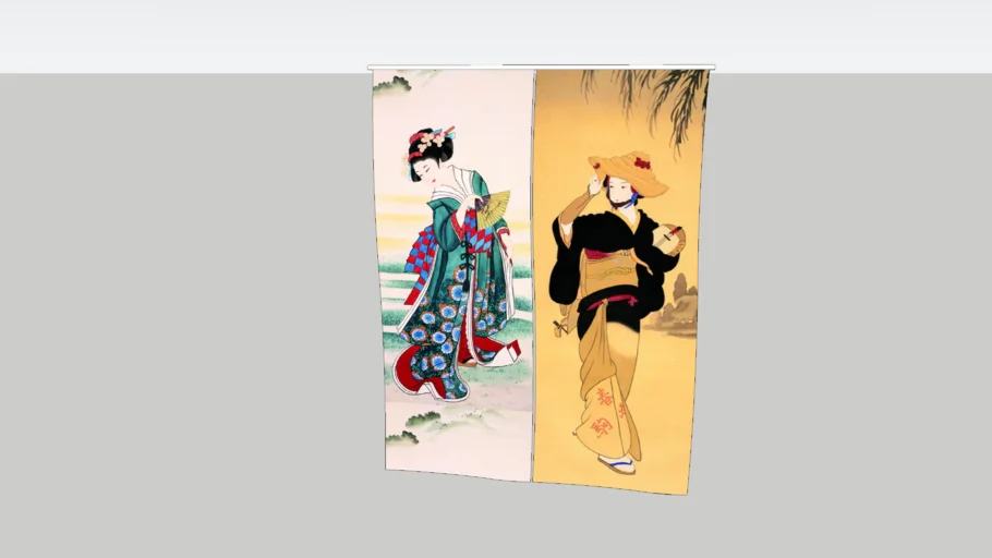 japanese curtain