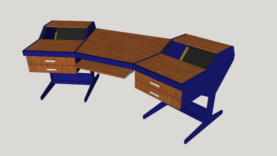 Modern Recording Studio Console Desk