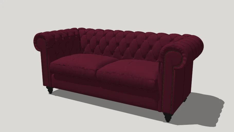sofá chesterfield