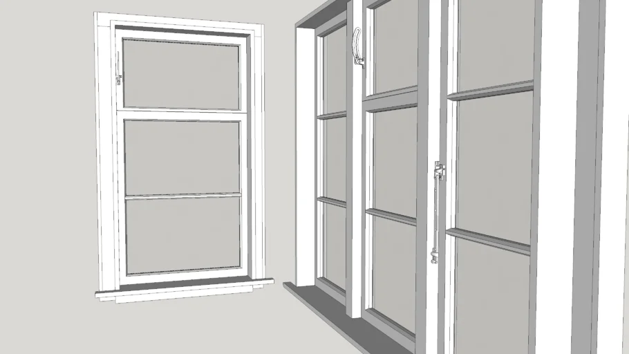 Older Style (1950s) NZ wooden windows from Bungalow 