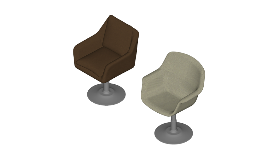 Classic Barbershop Barber Chair - Vintage Salon Styling Seat 3D Model II