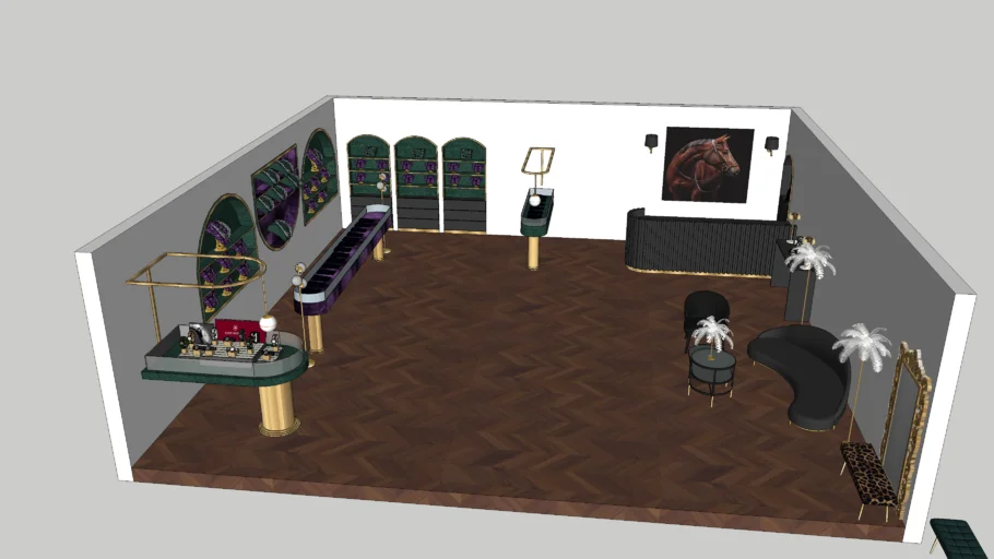 luxury jewelry shop