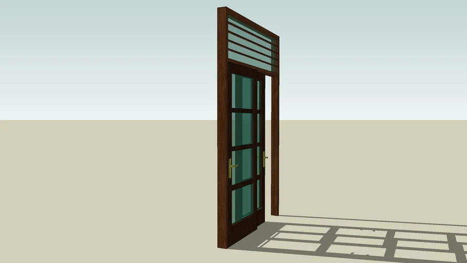 Sliding Door with Header