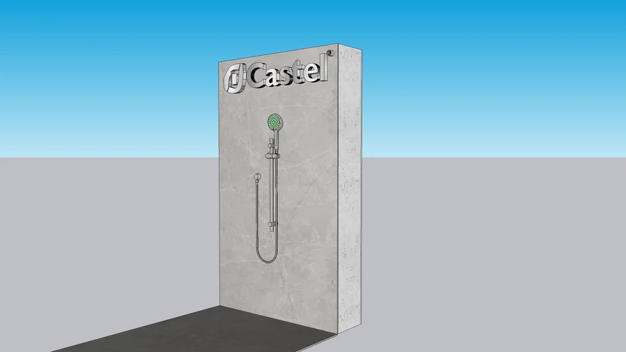 Shower/ Regadera Castel telefono lexus 53-3011 cr