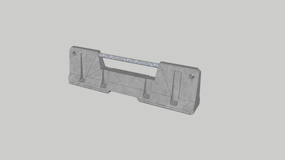 Road Barrier Concrete