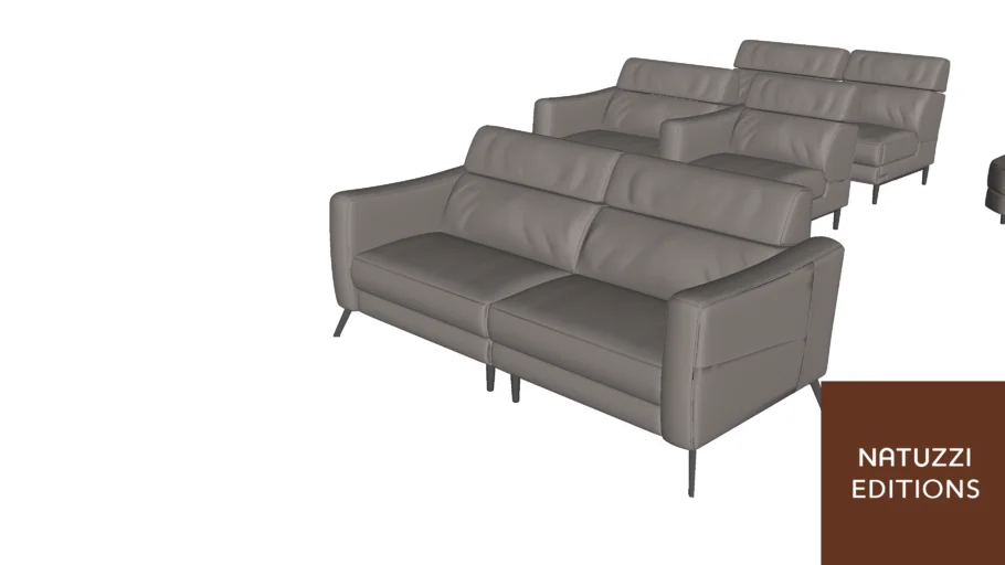 Sofá Greg Modular C200 - Natuzzi Editions
