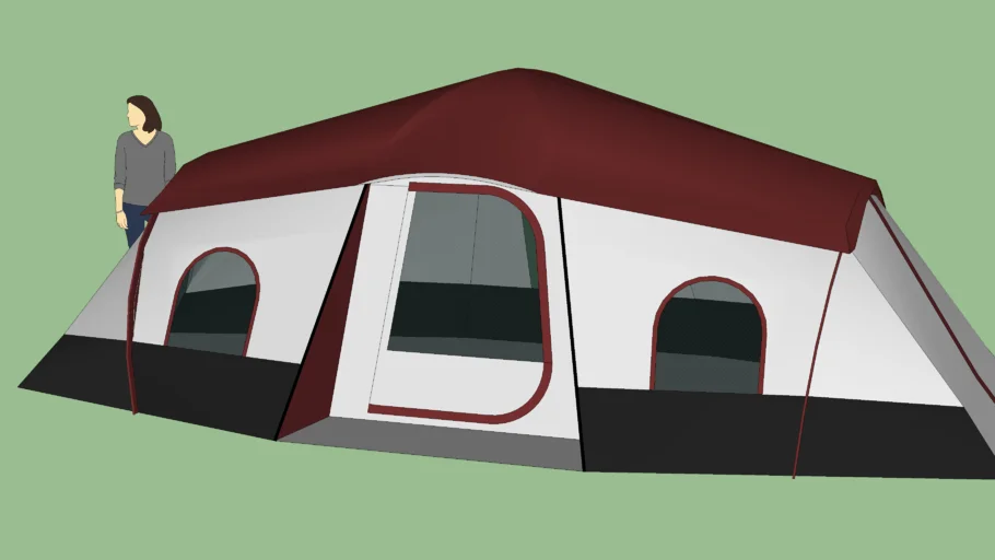 Ozark Trail 10-Person 3-Room XL Family Cabin Tent
