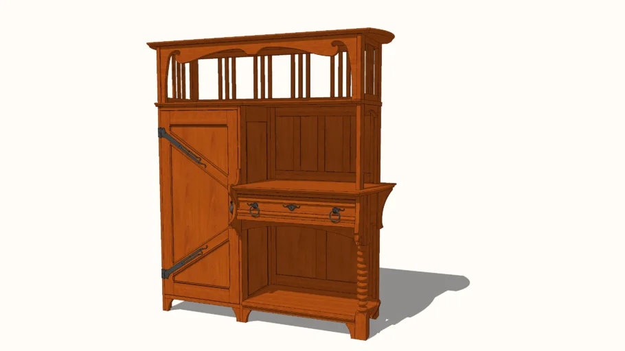 Gustave Serrurier Bovy Buffet
