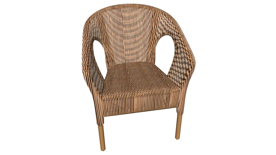 IKEA AGEN Chair, rattan/bamboo
