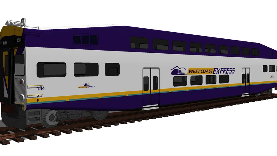 Bombardier Bi-Level Cab Car (WCE)