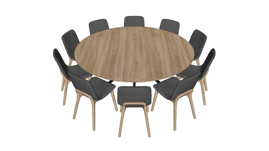 10 Person - Round Table