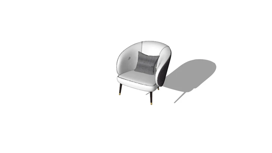 modern single person sofa