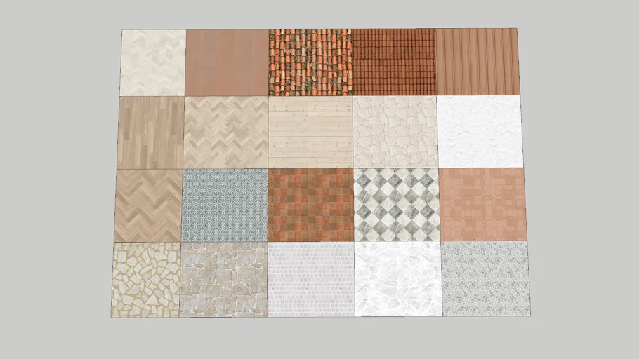 Materials (Spanish Colonial Revival)