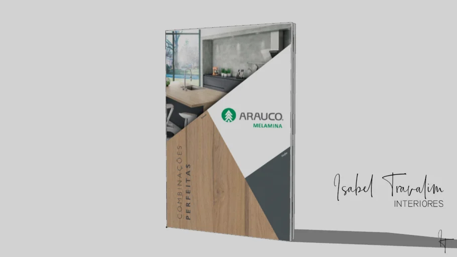 Catálogo de amostras ARAUCO Melamina