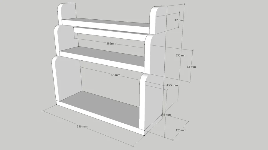 Kitchen shelf
